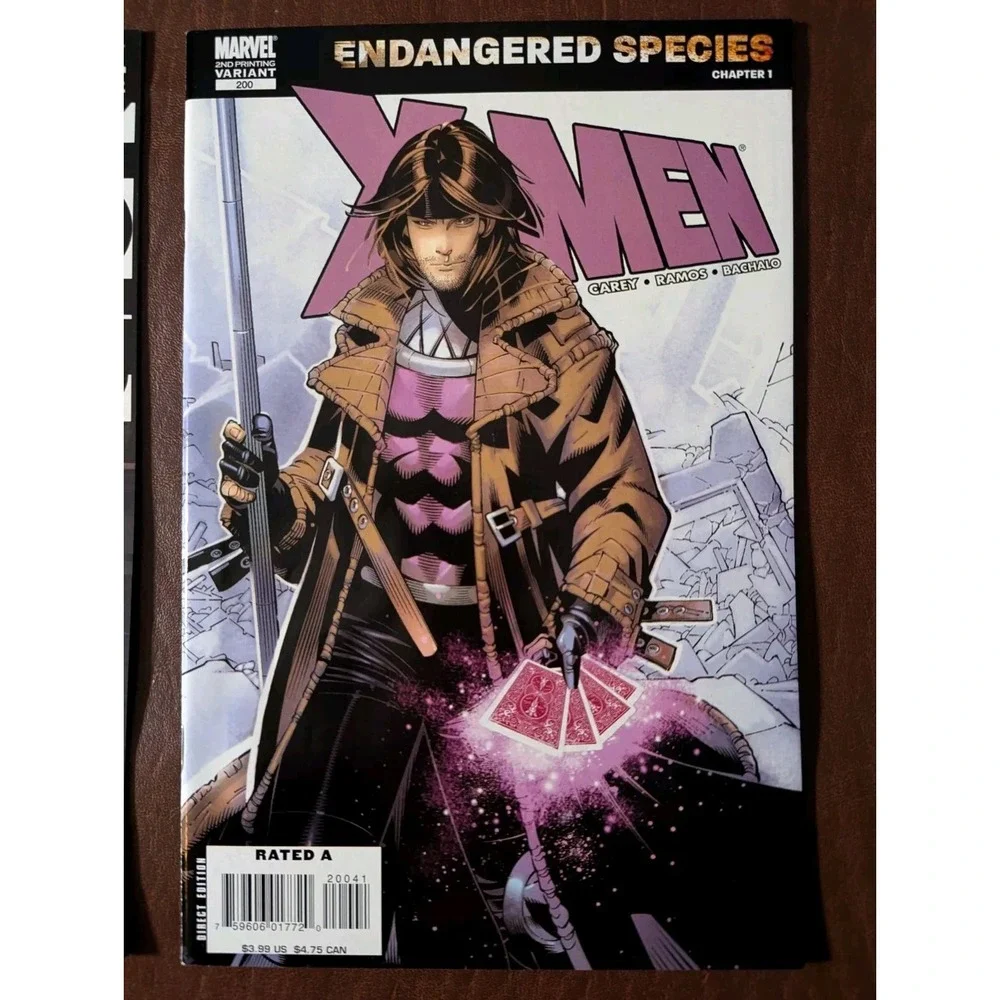 X-Men Variant Comic Lot of‎ 4 (2007–18) Brigman Noir X-23 Gambit VF to NM